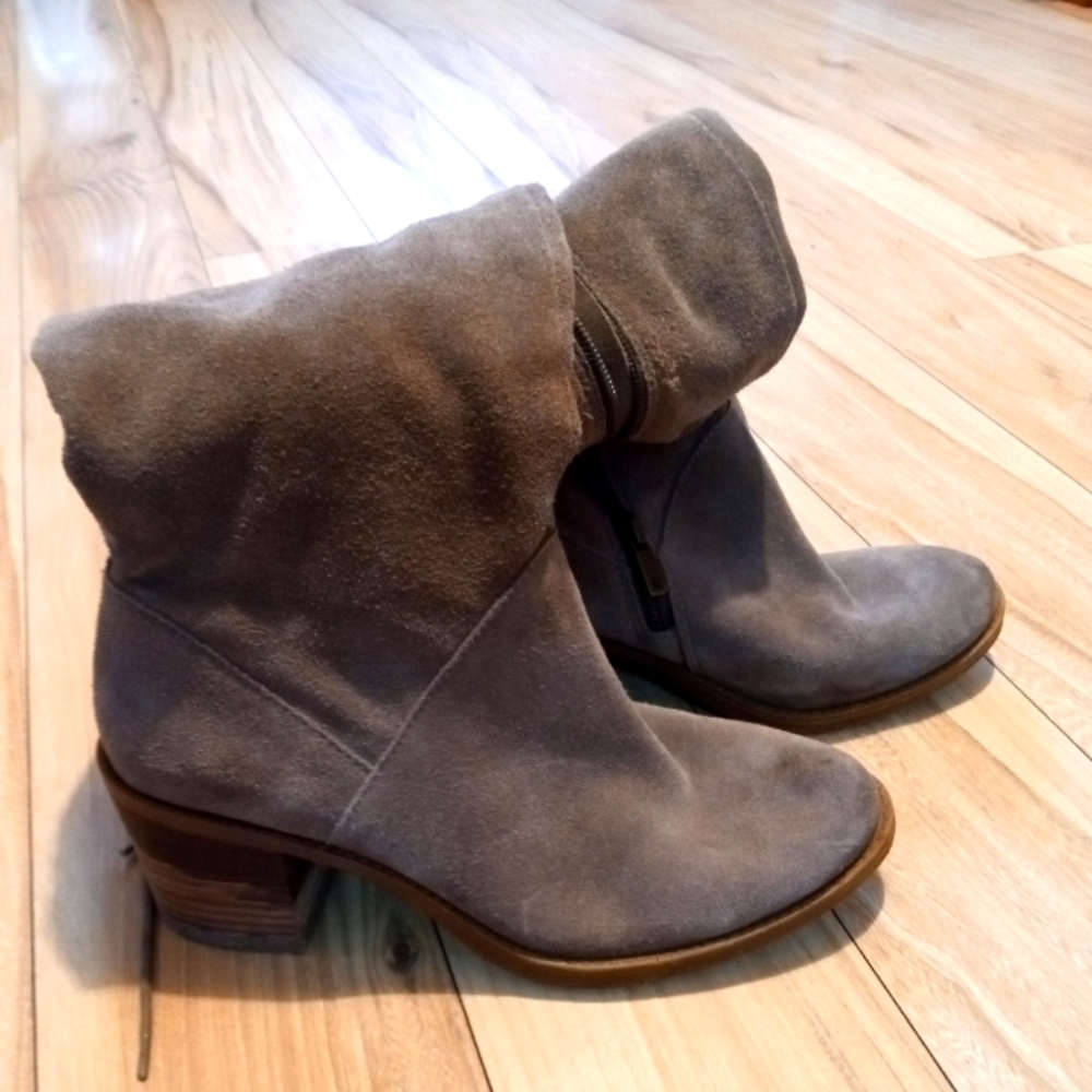 LUCKY BRAND Over the Knee Suede Boots